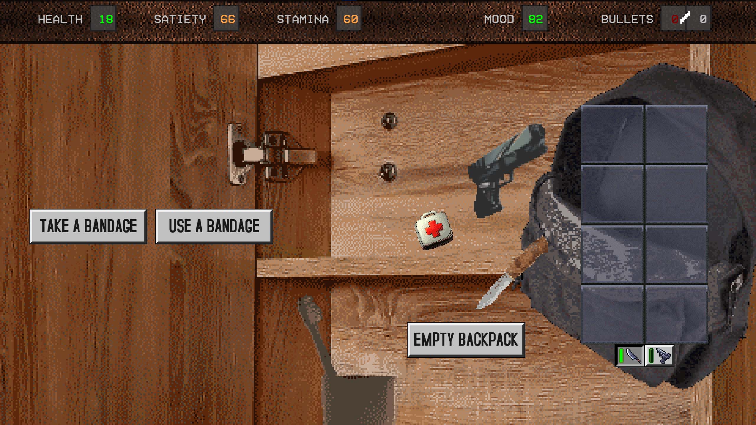 gameplay screenshot - medicine cabinet